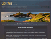 Tablet Screenshot of elentaris.co.uk